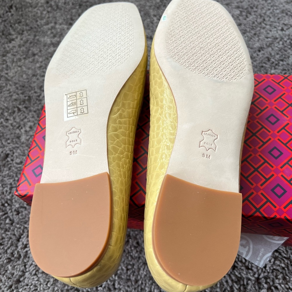 NIB Tory Burch Georgia Ballet size 9 - Picture 2 of 5